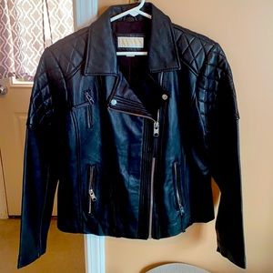 Michael Kors Black Leather Jacket